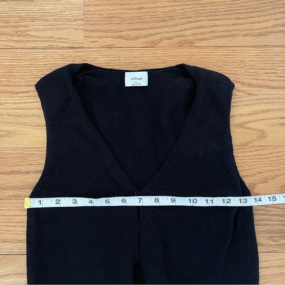 Aritzia Wilfred Basque Sweater Vest - Picture 8 of 9
